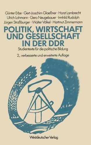 Cover image for Politik, Wirtschaft und Gesellschaft in der DDR