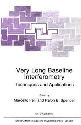 Cover image for Very Long Baseline Interferometry: Techniques and Applications