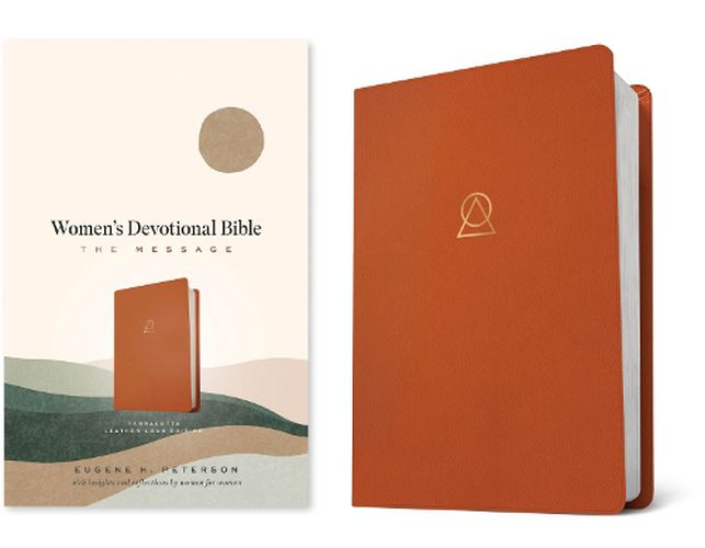 Cover image for Message Women's Devotional Bible, Terracotta