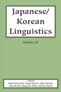 Cover image for Japanese/Korean Linguistics, Vol. 26