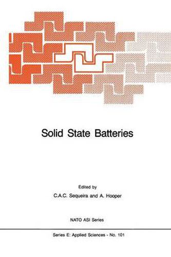 Cover image for Solid State Batteries