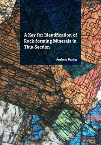 Cover image for A Key for Identification of Rock-Forming Minerals in Thin Section