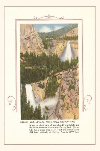 Cover image for The Vintage Journal Vernal and Nevada Falls, Yosemite