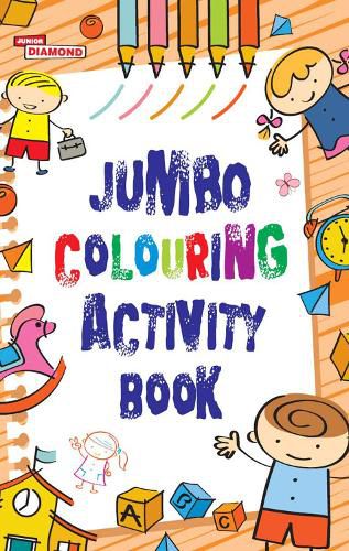 Jumbo Colouring Activity Book