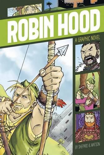 Cover image for Robin Hood (Graphic Revolve: Common Core Editions)