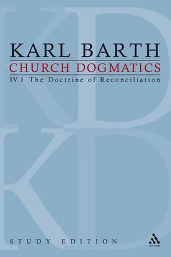 Cover image for Church Dogmatics Study Edition 22: The Doctrine of Reconciliation IV.1 A 60