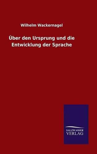 Cover image for UEber den Ursprung und die Entwicklung der Sprache