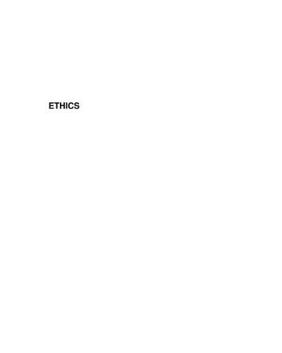 Cover image for Ethics