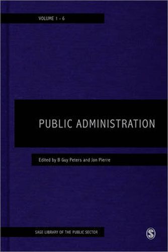 Cover image for Public Administration