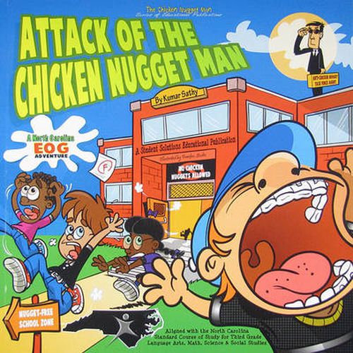 Cover image for Attack of the Chicken Nugget Man: A North Carolina Eog Adventure