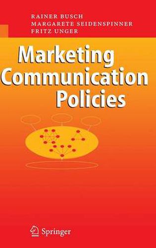 Cover image for Marketing Communication Policies