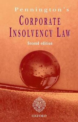 Cover image for Pennington's Corporate Insolvency Law