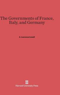 Cover image for The Governments of France, Italy, and Germany