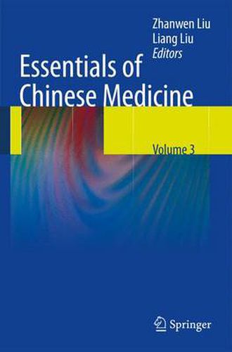 Cover image for Essentials of Chinese Medicine: Volume 3