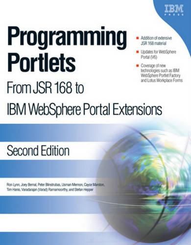 Cover image for Programming Portlets: From JSR 168 to IBM WebSphere Portal Extensions