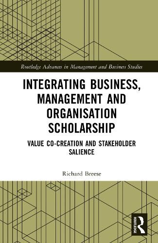 Cover image for Integrating Business, Management and Organisation Scholarship