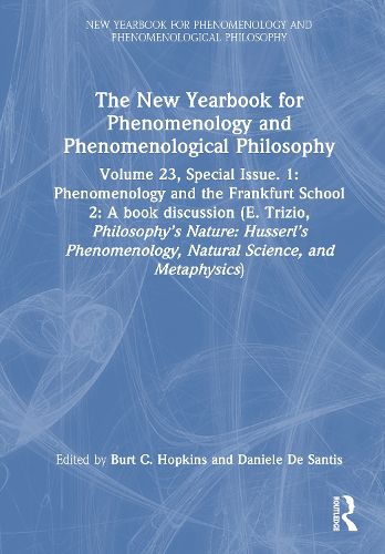 Cover image for The New Yearbook for Phenomenology and Phenomenological Philosophy