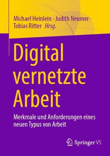 Cover image for Digital vernetzte Arbeit