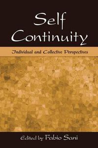 Cover image for Self Continuity: Individual and Collective Perspectives