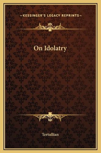 On Idolatry