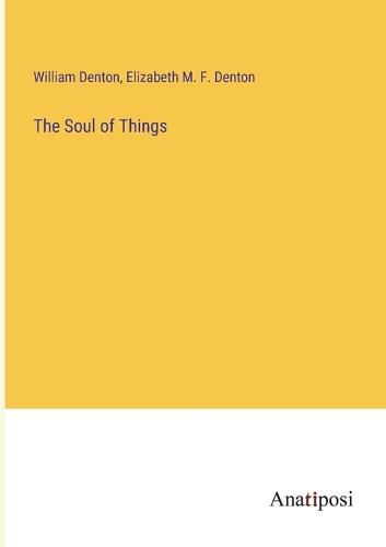 Cover image for The Soul of Things