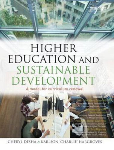 Cover image for Higher Education and Sustainable Development: A model for curriculum renewal