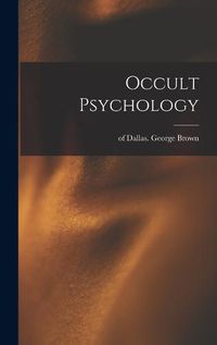 Cover image for Occult Psychology