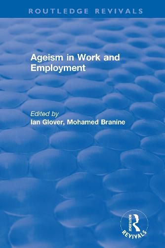 Cover image for Ageism in Work and Employment