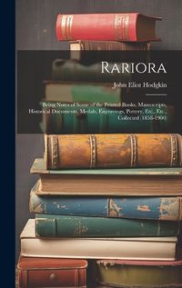 Cover image for Rariora