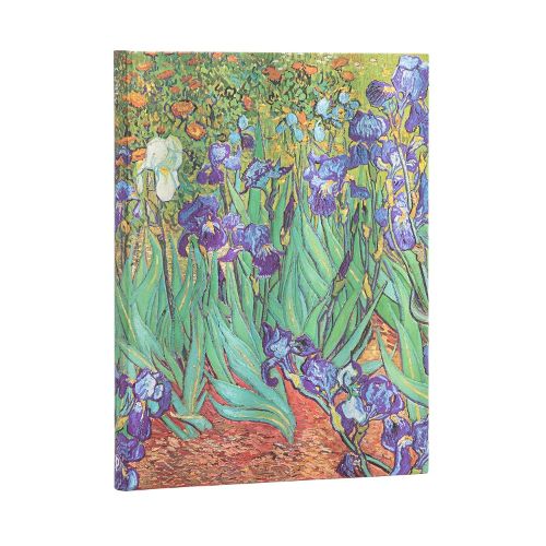 Cover image for Van Gogh's Irises Ultra Unlined Hardcover Journal