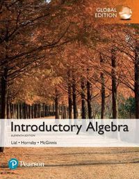 Cover image for Lial Video Workbook for Introductory Algebra Plus Mylab Math with Pearson Etext -- Access Card Package