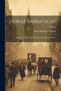 Cover image for Horae Sabbaticae