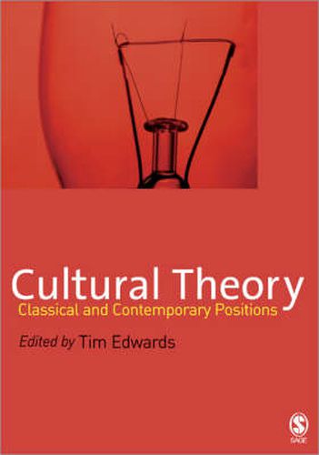 Cover image for Cultural Theory: Classical and Contemporary Positions