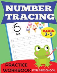 Cover image for Number Tracing Practice Workbook