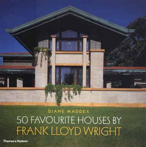 Cover image for 50 Favourite Houses by Frank Lloyd Wright