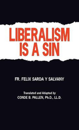 Cover image for Liberalism is a Sin