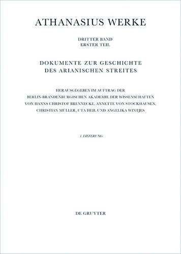 Cover image for Bis Zur Synode Von Alexandrien