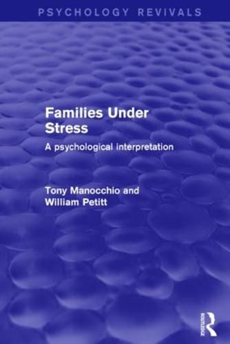Cover image for Families Under Stress: A Psychological Interpretation