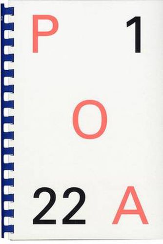 Cover image for POA. Public Occasion Agency 1-22