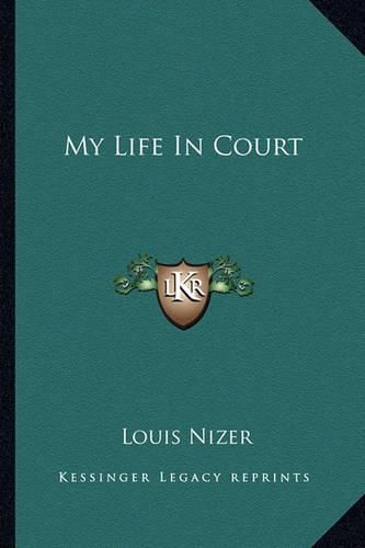 Cover image for My Life in Court