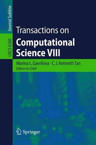 Cover image for Transactions on Computational Science VIII