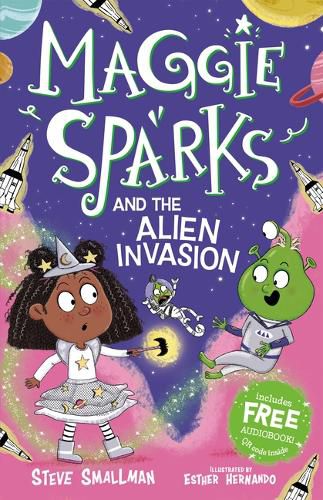 Cover image for Maggie Sparks and the Alien Invasion