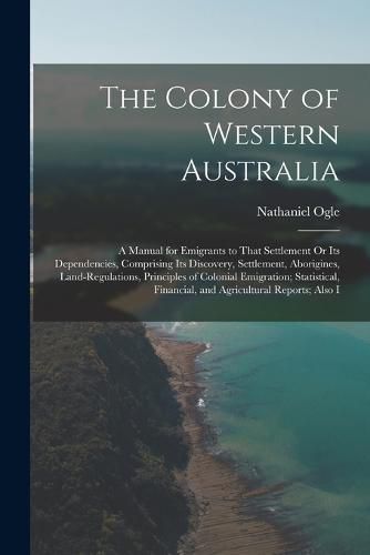 Cover image for The Colony of Western Australia