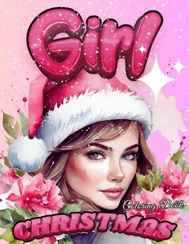 Cover image for Christmas Girl Coloring Book,