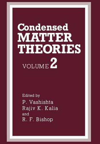 Cover image for Condensed Matter Theories: Volume 2