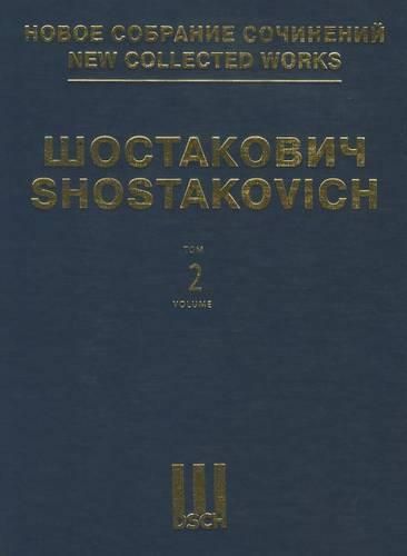 Cover image for New Collected Works of Dmitri Shostakovich: Symphony No. 2, Op. 14 Full Score