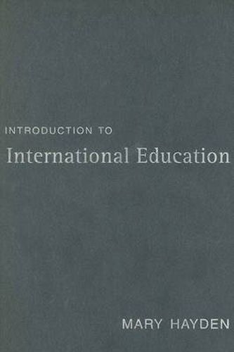 Cover image for Introduction to International Education: International Schools and their Communities