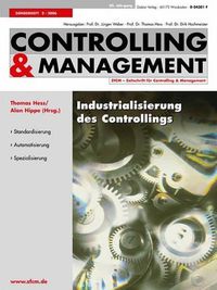 Cover image for Industrialisierung Des Controlling