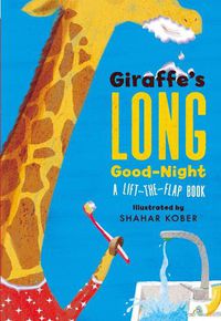 Cover image for Giraffe's Long Good-Night: A Lift-the-Flap Book