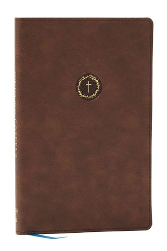 Cover image for Spurgeon and the Gospels: The Gospels with Devotions from Charles Spurgeon (NKJV, Brown Leathersoft, Comfort Print)